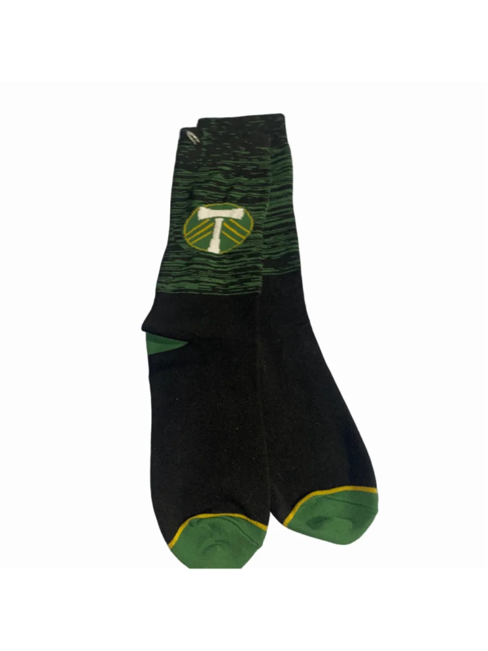 Men's MLS Portland Timbers Casual Socks One Size Black Green